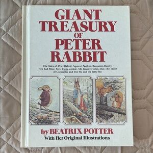 Giant Treasury of Peter Rabbit Children’s Book 1980